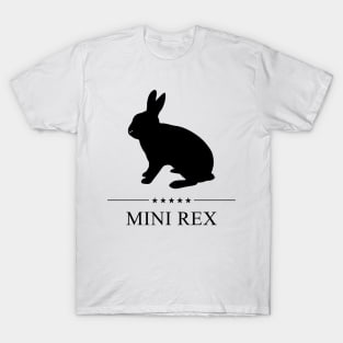 Mini Rex Rabbit Black Silhouette T-Shirt